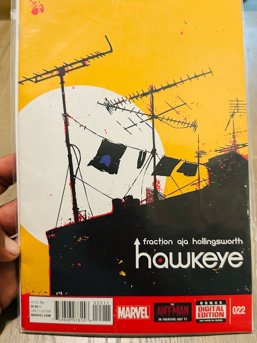 Marvel Hawkeye Comic #22
